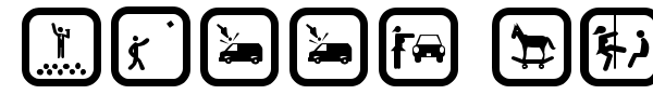 Funny Icon font preview